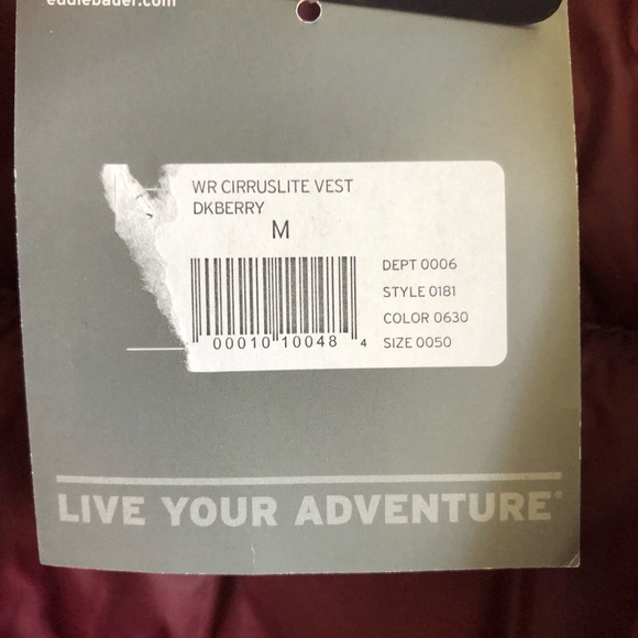 BNWT Eddie Bauer Women's CirrusLite Down Vest - Picture 11 of 16